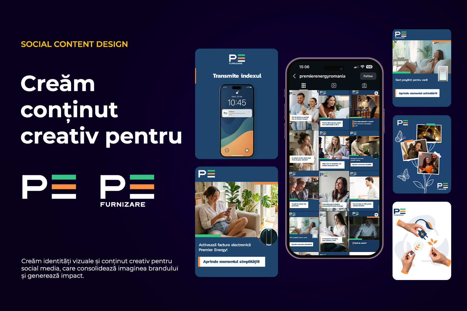 Premier Energy, Design Social Media